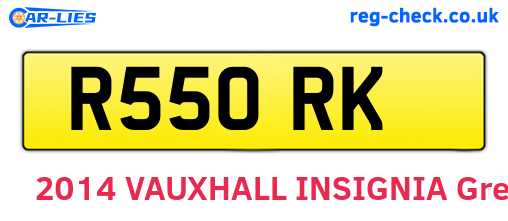 R55ORK are the vehicle registration plates.