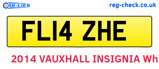 FL14ZHE are the vehicle registration plates.
