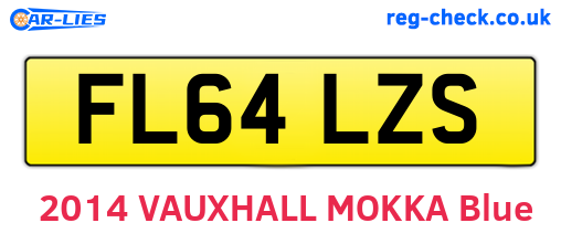 FL64LZS are the vehicle registration plates.