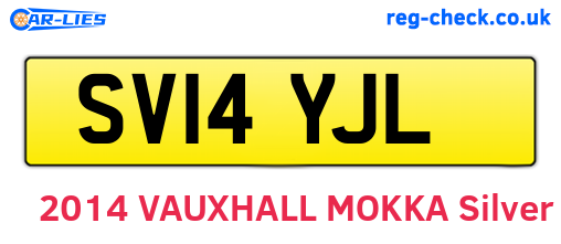 SV14YJL are the vehicle registration plates.