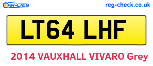 LT64LHF are the vehicle registration plates.