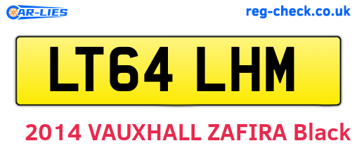 LT64LHM are the vehicle registration plates.