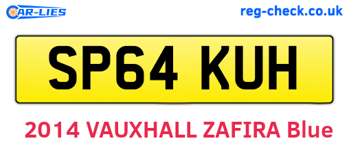 SP64KUH are the vehicle registration plates.