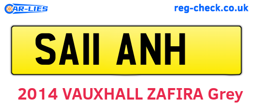 SA11ANH are the vehicle registration plates.