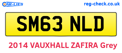 SM63NLD are the vehicle registration plates.