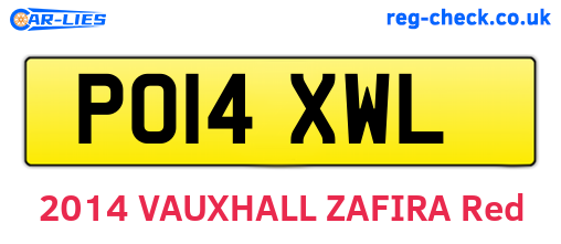 PO14XWL are the vehicle registration plates.