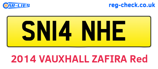 SN14NHE are the vehicle registration plates.