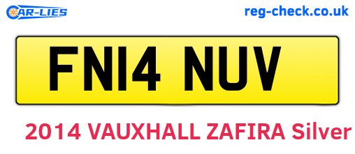 FN14NUV are the vehicle registration plates.