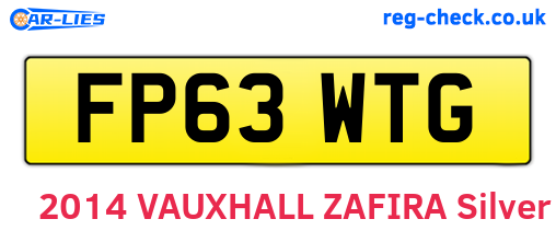 FP63WTG are the vehicle registration plates.