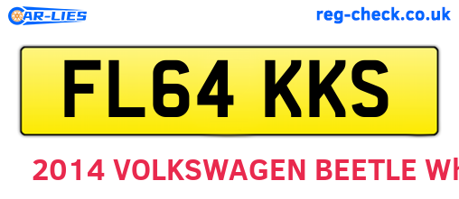 FL64KKS are the vehicle registration plates.