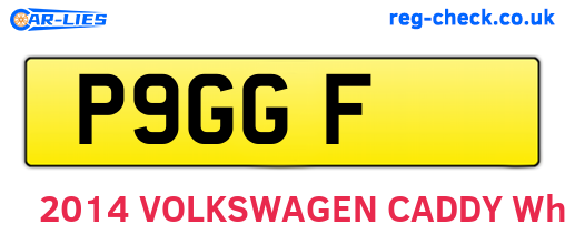 P9GGF are the vehicle registration plates.