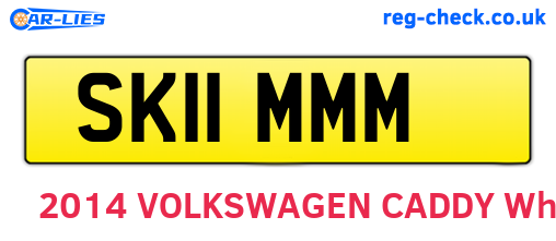 SK11MMM are the vehicle registration plates.
