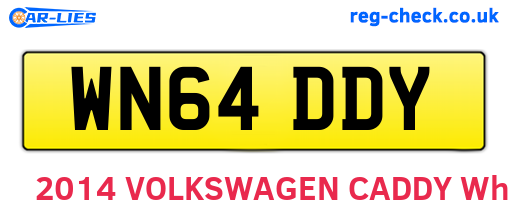 WN64DDY are the vehicle registration plates.