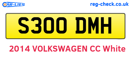 S300DMH are the vehicle registration plates.