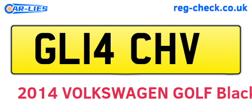 GL14CHV are the vehicle registration plates.