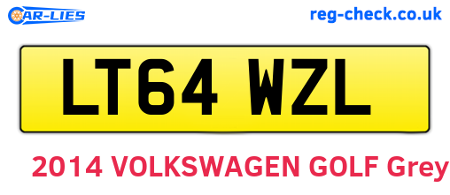 LT64WZL are the vehicle registration plates.