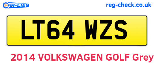 LT64WZS are the vehicle registration plates.