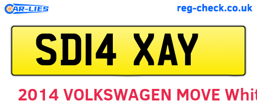 SD14XAY are the vehicle registration plates.