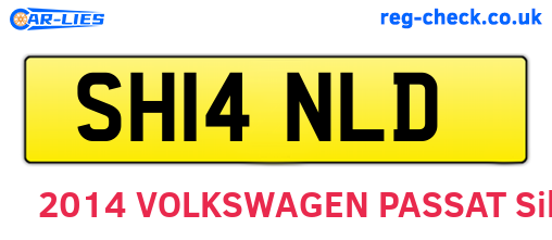 SH14NLD are the vehicle registration plates.