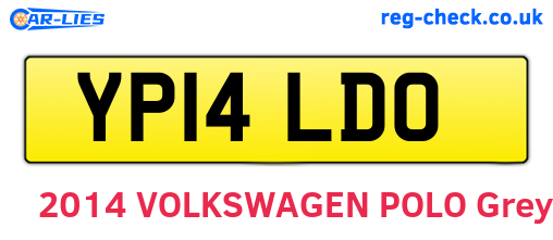 YP14LDO are the vehicle registration plates.