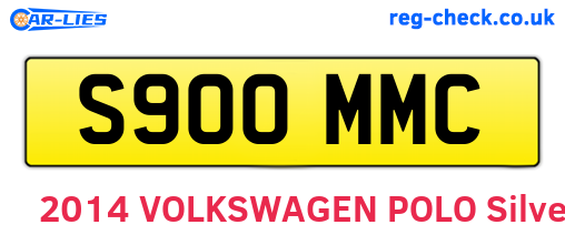 S900MMC are the vehicle registration plates.