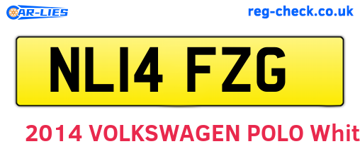 NL14FZG are the vehicle registration plates.