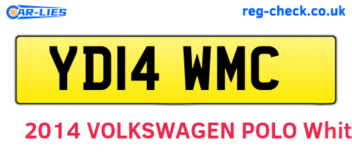 YD14WMC are the vehicle registration plates.