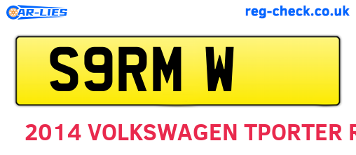 S9RMW are the vehicle registration plates.