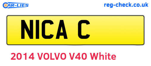 N1CAC are the vehicle registration plates.