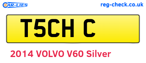 T5CHC are the vehicle registration plates.