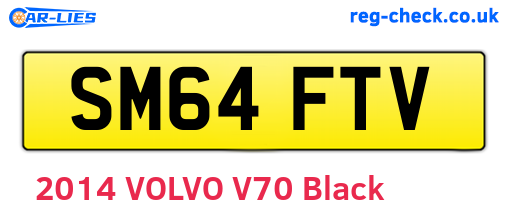 SM64FTV are the vehicle registration plates.
