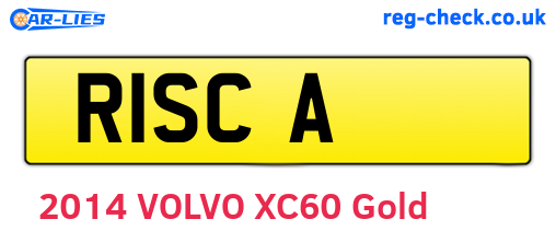 R1SCA are the vehicle registration plates.
