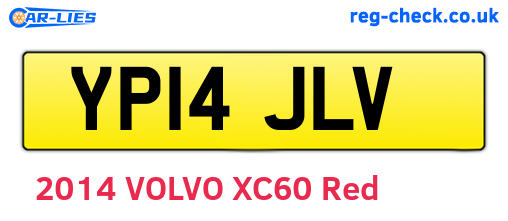 YP14JLV are the vehicle registration plates.
