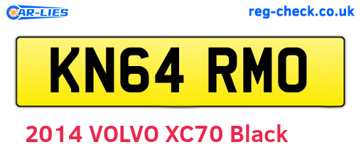 KN64RMO are the vehicle registration plates.