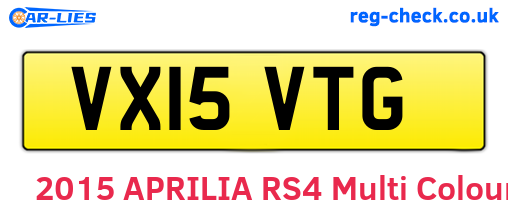 VX15VTG are the vehicle registration plates.