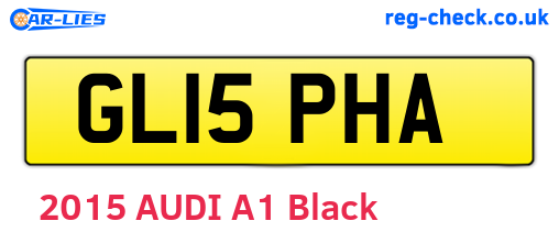 GL15PHA are the vehicle registration plates.