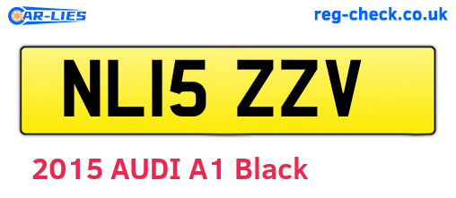 NL15ZZV are the vehicle registration plates.