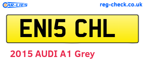 EN15CHL are the vehicle registration plates.