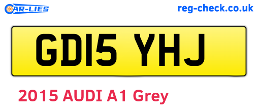 GD15YHJ are the vehicle registration plates.