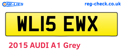 WL15EWX are the vehicle registration plates.
