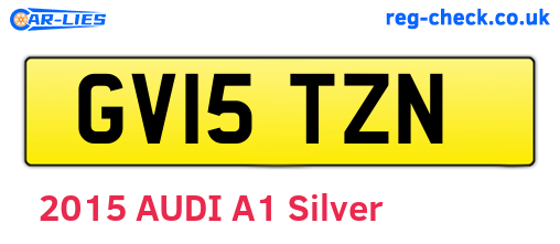 GV15TZN are the vehicle registration plates.