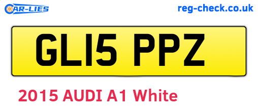 GL15PPZ are the vehicle registration plates.