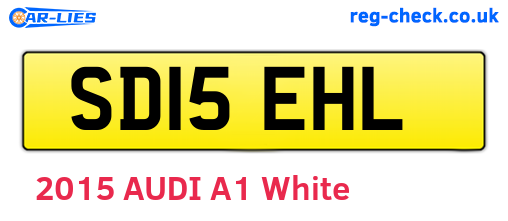 SD15EHL are the vehicle registration plates.