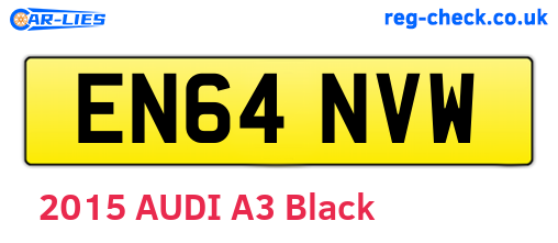 EN64NVW are the vehicle registration plates.