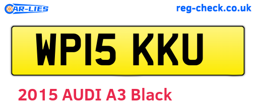 WP15KKU are the vehicle registration plates.