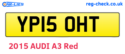 YP15OHT are the vehicle registration plates.