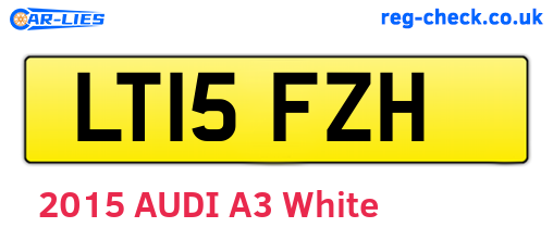 LT15FZH are the vehicle registration plates.