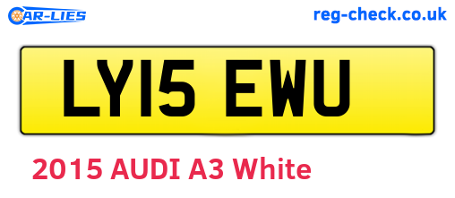 LY15EWU are the vehicle registration plates.
