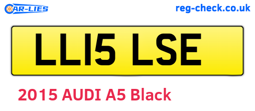 LL15LSE are the vehicle registration plates.