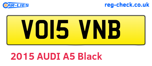 VO15VNB are the vehicle registration plates.